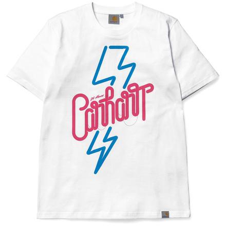Foto Carhartt S/S 24 Hours T-Shirt Color: White/Multicolor Talla: XS