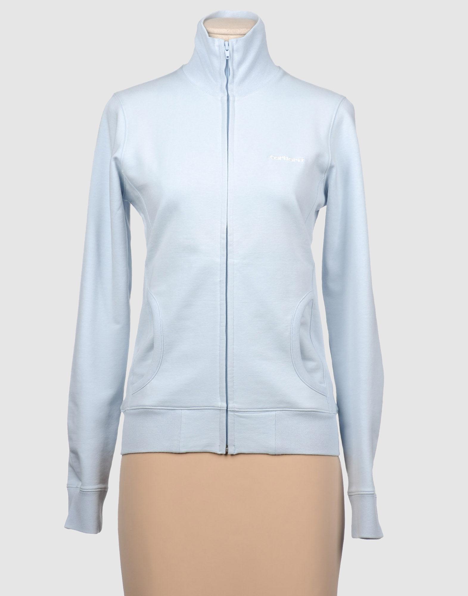 Foto Carhartt Sudaderas Con Cremallera Mujer Azul celeste