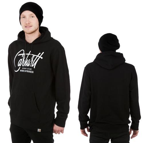 Foto Carhartt Travis sudadera negra/blanca talla L