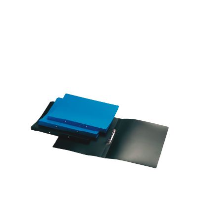 Foto Carpeta 2 anillas A4 azul de polipropileno opaco Viquel