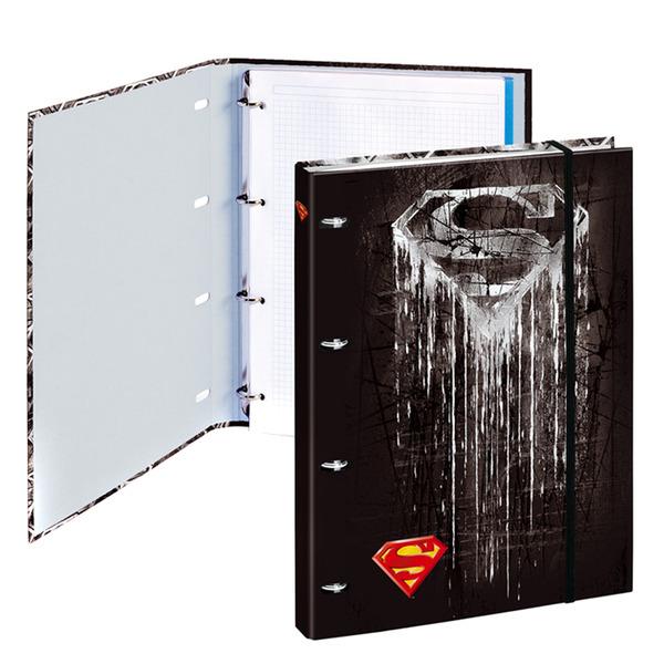 Foto Carpeta anillas de gomas Superman Warner-Lic