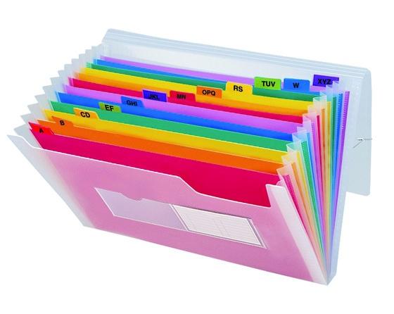 Foto Carpeta clasificadora multicolor BEAUTONE