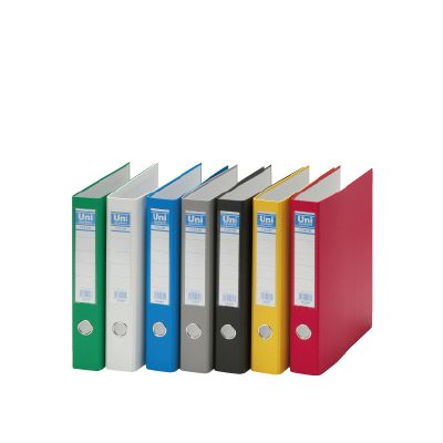 Foto Carpeta de 4 anillas negra formato folio Unisystem
