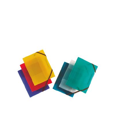 Foto Carpeta de gomas mini y 3 solapas colores surtidos Viquel