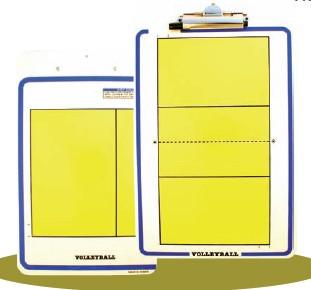 Foto Carpeta tactica voleibol pvc/abs reversible