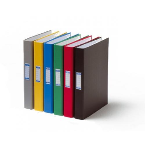Foto Carpeta Unisystem Color folio 4 anillas de 25 mm verde