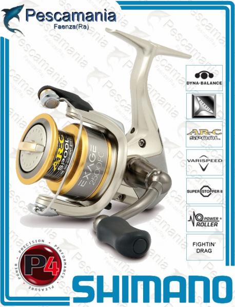 Foto Carrete Shimano Exage FC spinning 1000-2500-3000-4000-6000-10000