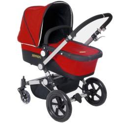 Foto Carrito de bebe 3 piezas beebop ferrari