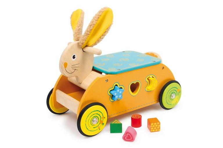 Foto Carrito de motricidad conejo