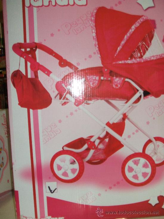 Foto carrito para muñeca con bolso y bandeja en rosa boys toys a est