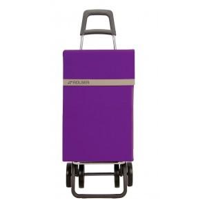 Foto Carro Compra 4 Ruedas Nylon Malva Rolser