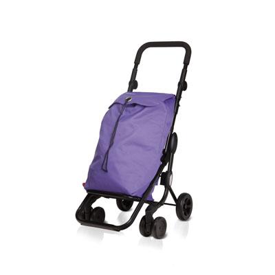 Foto Carro compra play plegable go one violeta