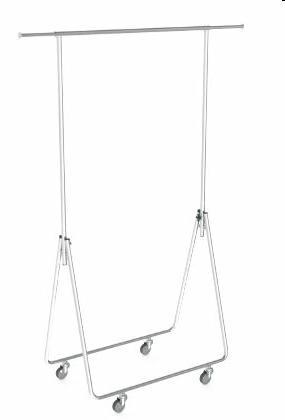 Foto Carro para Colgar Ropa semiplegable 900-1520mm
