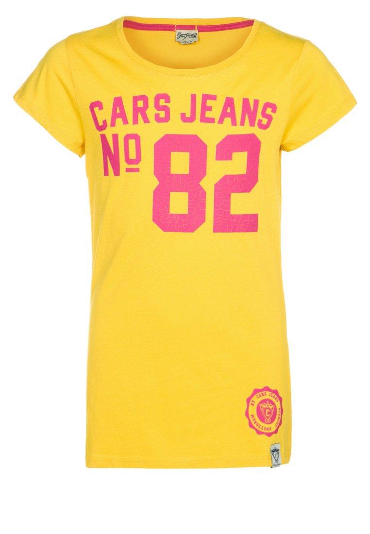 Foto Cars Jeans BEVERLY Camiseta print amarillo