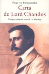 Foto Carta de lord chandos
