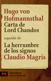 Foto Carta de Lord Chandos Seguida de 