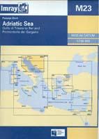 Foto Carta Imray M23: Adriatic Sea. Golfo di Trieste to Bar.