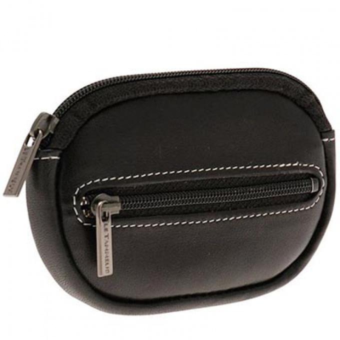 Foto cartera de cuero granos de cafÉ le tanneur