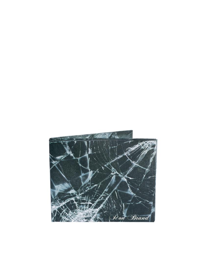 Foto Cartera de papel de Icon Brand Negro