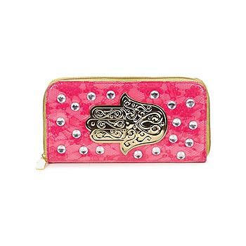 Foto Cartera Manoush Portefeuille Fleur Et Cabochon