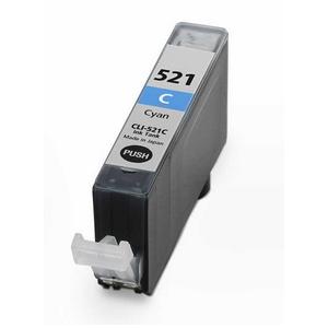 Foto Cartucho Cian Nuevo Compatible Canon CLI-521C CLI521C