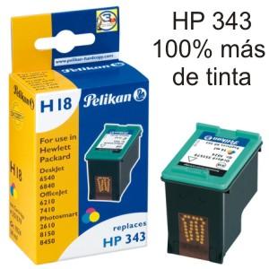 Foto Cartucho Compatible generico HP 343 C8766EE Color 14ml