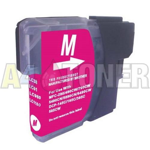 Foto Cartucho de tinta compatible con Brother DCP 365 CN sustituye al cartucho original LC-1100HYM