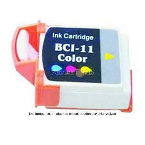 Foto Cartucho de tinta remanufacturado compatible con Canon BJC50 sustituye al cartucho original BCI-11CL