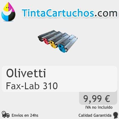 Foto Cartuchos Tinta Compatible Olivetti Fax-lab 310 Negro Fj31,b0366
