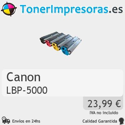 Foto Cartuchos Toner Compatible Canon Lbp-5000 Cyan Q6001a
