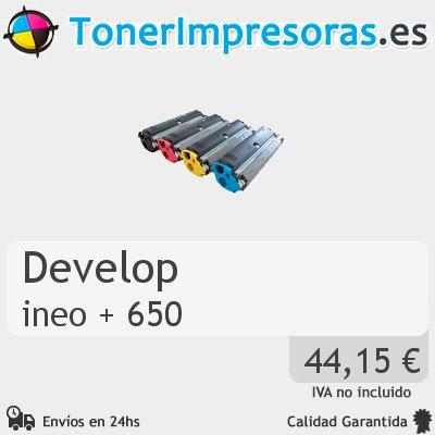 Foto Cartuchos Toner Compatible Develop Ineo + 650 Negro Tn611k, A070150