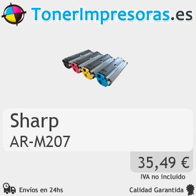 Foto Cartuchos Toner Compatible Sharp Ar-m207 Negro 201 Nt, 202t, Nt