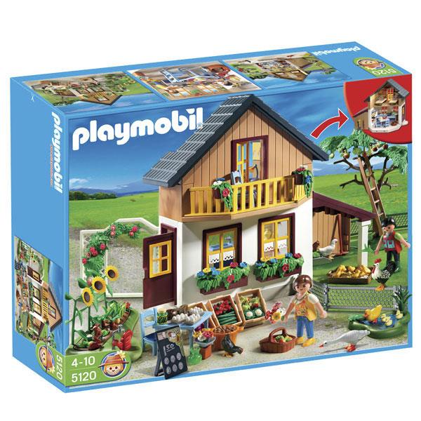 Foto Casa de agricultores y mercado Playmobil