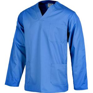Foto CASACA UNISEX MANGA LARGA MAYTON B9210 CELESTE