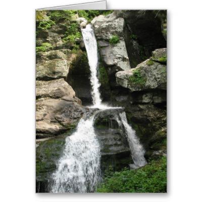 Foto Cascada en las caídas de Kent, Connecticut - tarje