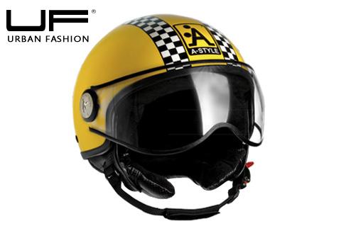 Foto Casco A-style A-style Moto Yellow