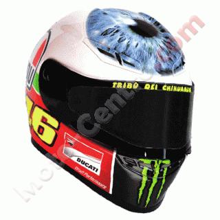 Foto casco agv gp-tech lim. edition valentino-s eye