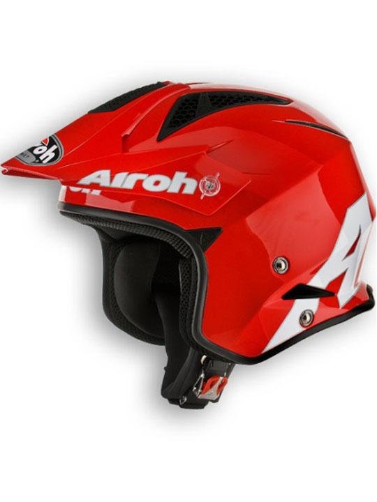 Foto Casco Airoh TRR Steel Rojo