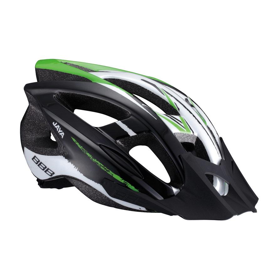 Foto Casco BBB Jaya negro/verde BHE-28
