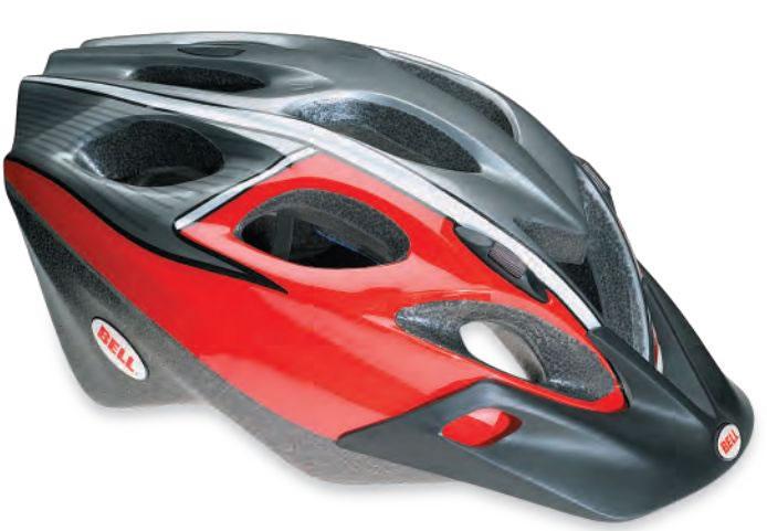 Foto Casco Bell Avanti Rojo/Carbono