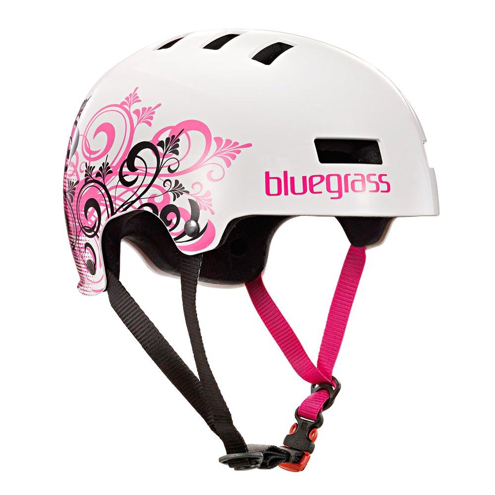 Foto Casco Bluegrass Super Bold Lady White Pink