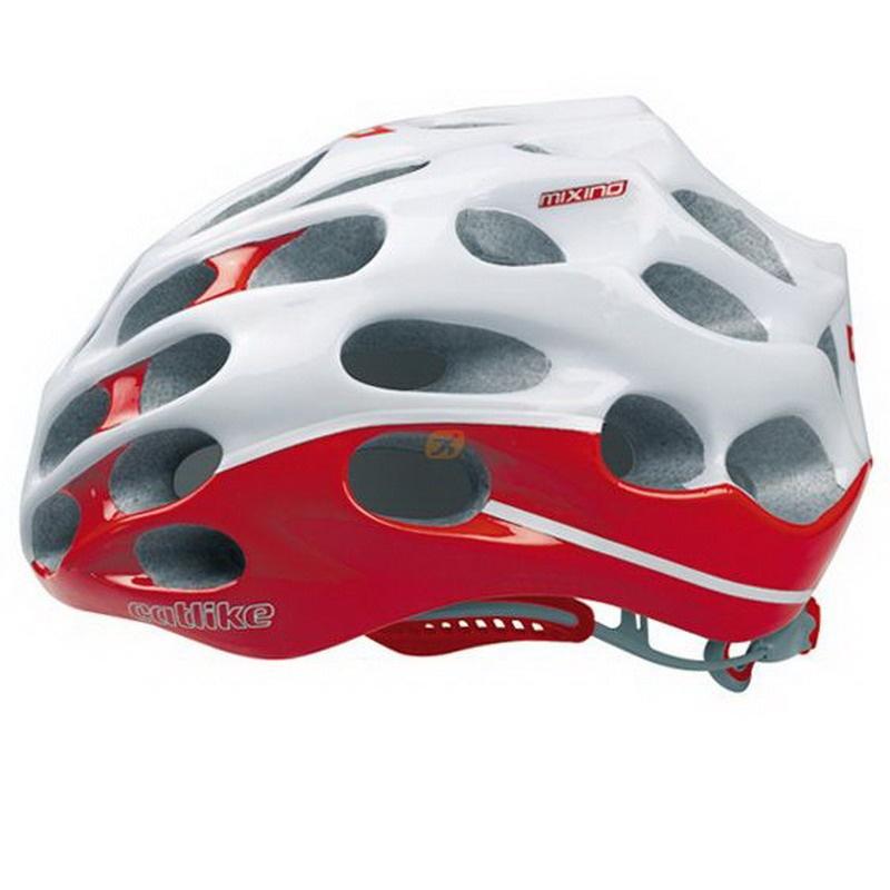 Foto Casco Catlike Mixino Blanco-Rojo 2013