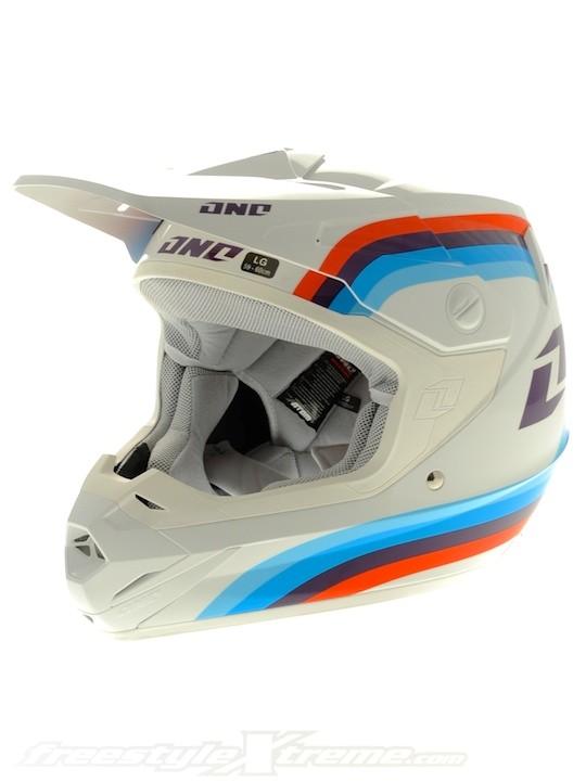 Foto Casco Entero Btt One Industries Atom Beemer Blanco