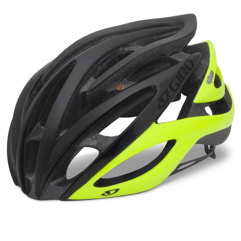 Foto Casco Giro Atmos Negro-Amarillo 2013