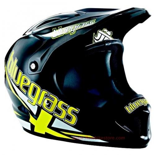 Foto Casco Integral Bluegrass Brave Jack Negro/Amarillo 2013