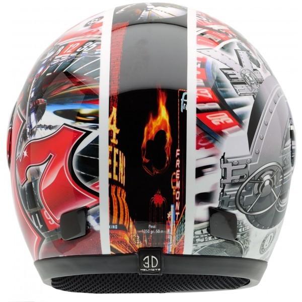 Foto Casco Integral Moto 3D Activy Fortune