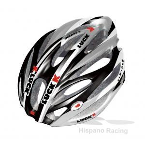 Foto Casco john luck aerlite negro-plata