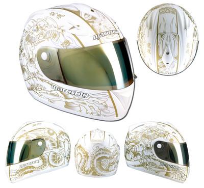 Foto Casco Marushin 888 Shivan Blanco Talla 