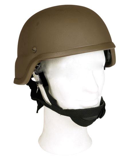 Foto Casco Mil-Tec Fibra Coyote