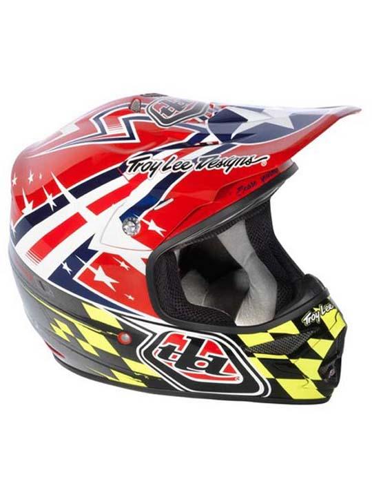 Foto Casco Mx Troy Lee Designs 2013 Air Strike Rojo